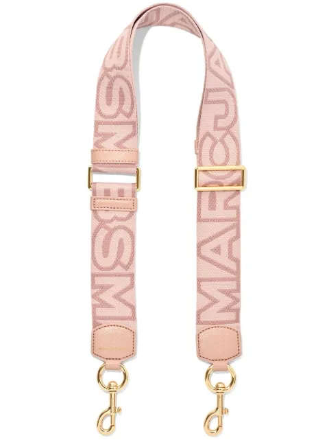 Marc Jacobs The Outline logo webbing strap Pink 2S3SST001S02695
