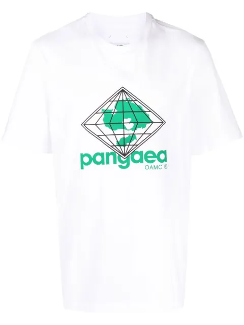 OAMC logo-print short-sleeve T-shirt White 23E28OAJ09COT00744