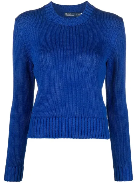 Polo Ralph Lauren chunky ribbed knit sweater Blue 211891653004