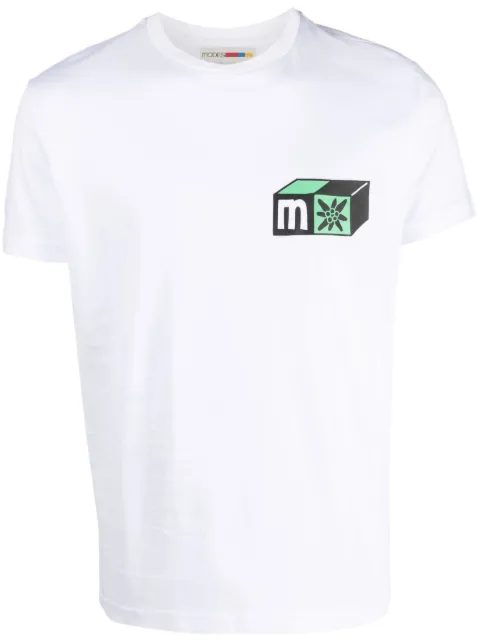 MODES GARMENTS graphic-print cotton T-shirt White MODESTGSTAAD