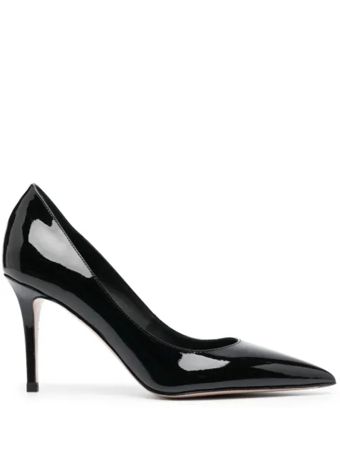 Le Silla Eva 80mm patent leather pumps Black 2101M080R1PPKAB