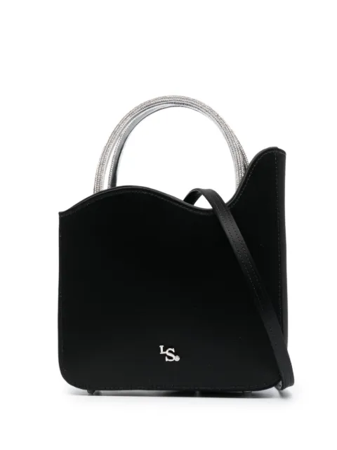 Le Silla micro Ivy satin bag Black 9992ZBAGXXXXSAT
