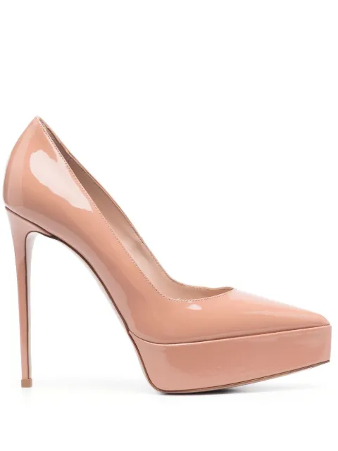 Le Silla 125mm Uma patent-leather pumps Neutrals 2868V090R1PPKAB