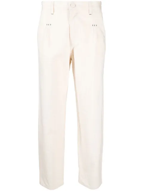 See by Chloé pintuck-detail tapered jeans Neutrals CHS23SDP06161