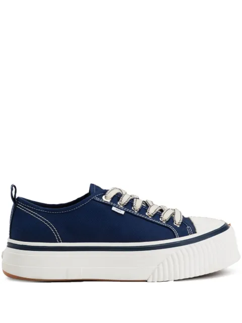 AMI Paris platform lace-up low-top sneakers Blue USN008AW0006
