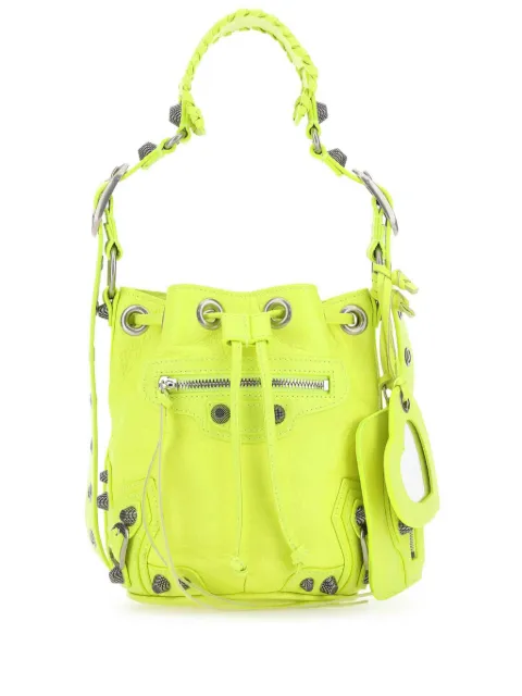 Balenciaga Le Cagole XS bucket bag Yellow 7024311VGUY