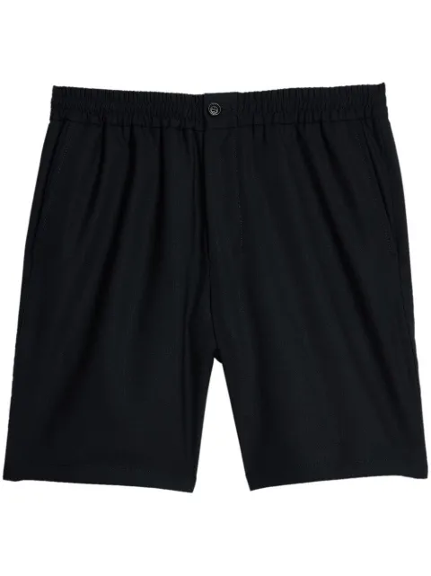 AMI Paris cotton chino shorts Black HSO303279