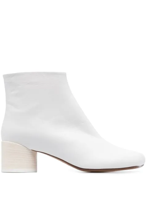 MM6 Maison Margiela Anatomic 45mm ankle boots White S59WU0173P3628T1002