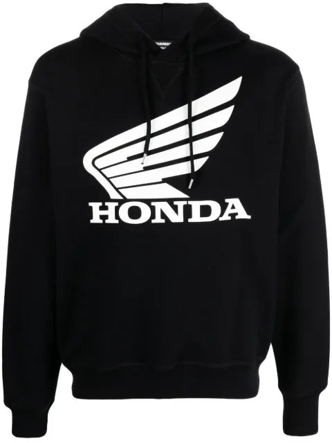 DSQUARED2 graphic-print hoodie Black S71GU0568S25551