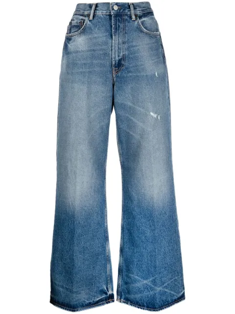 Acne Studios wide-leg jeans Blue A00379