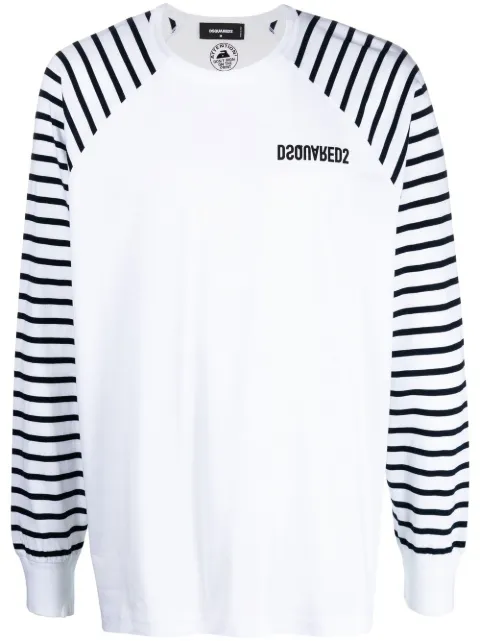 DSQUARED2 long-sleeve T-shirt White S74GD1138S23009