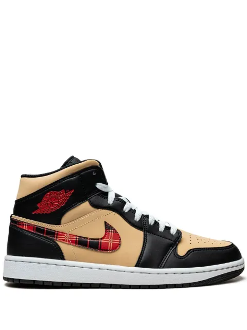 Jordan Air Jordan 1 Mid SE "Tartan Swoosh" sneakers Black DZ5329