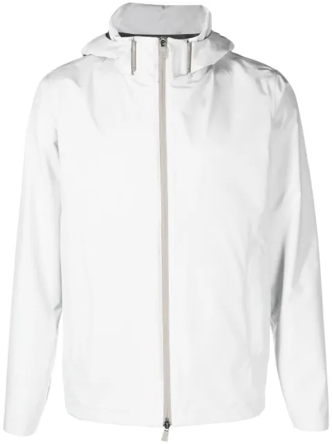 Herno zip-up hooded jacket Grey GI00103UL11101