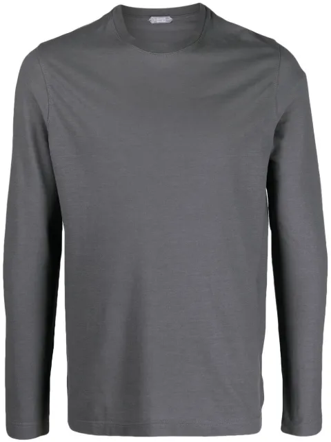 Zanone Ice cotton T-shirt Grey 812643ZG380