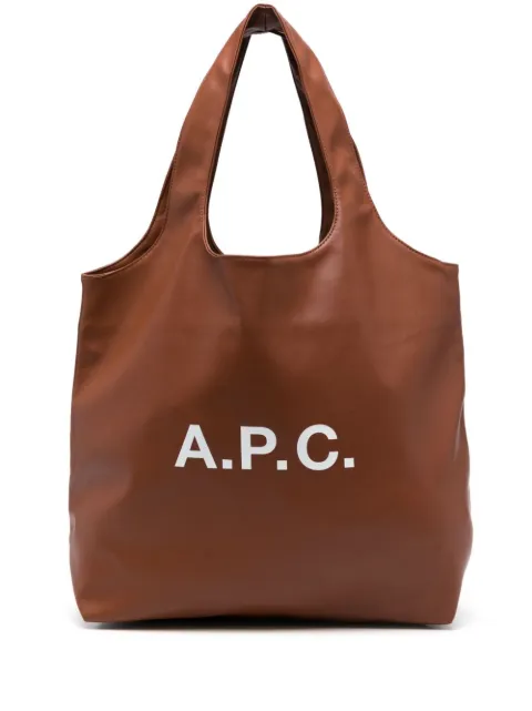 A.P.C. Ninon tote bag Brown PUAATM61565