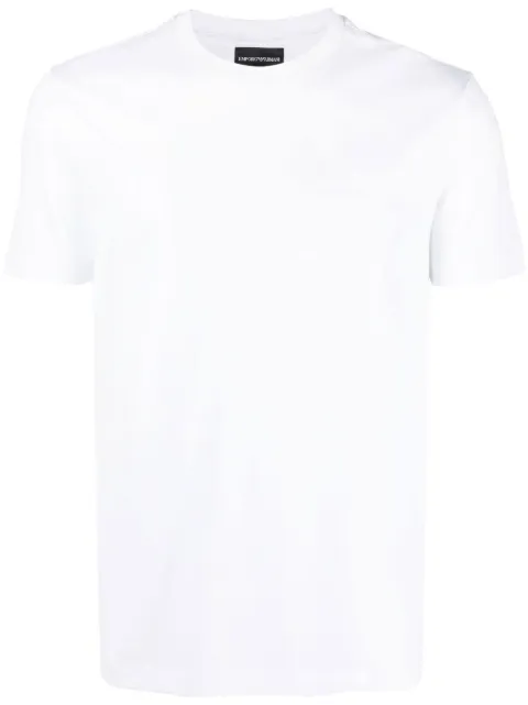 Emporio Armani cotton short-sleeve T-shirt White 8N1TD21JGYZ
