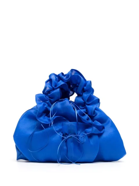 Cecilie Bahnsen Kiku clutch bag Blue 222BAG45009YURIBAG