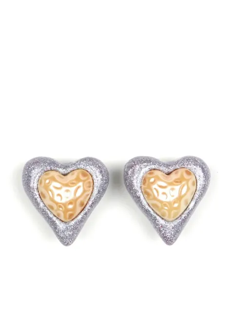 JULIETTA heart-shaped stud earrings Silver J20022GT