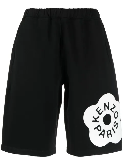 Kenzo Boke Flower Bermuda shorts Black FD55PA7464MF