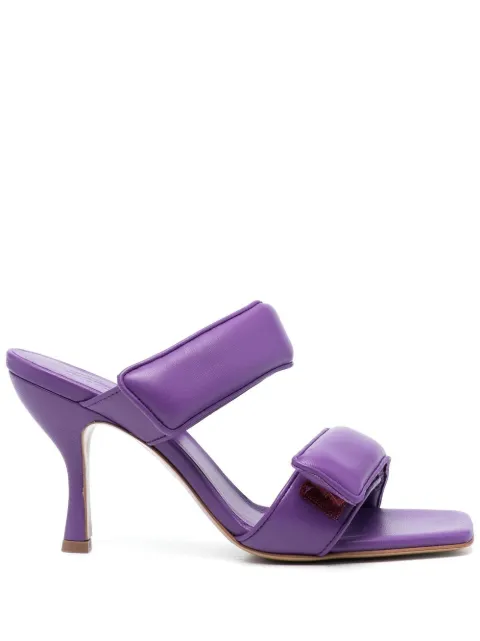 GIABORGHINI x Pernille Perni 100mm sandals Purple PERNI03