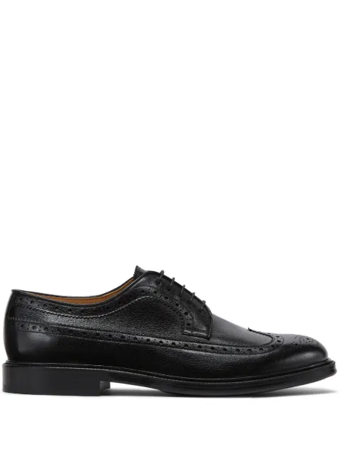 Brunello Cucinelli leather derby shoes Black MZUNAIU763CV241