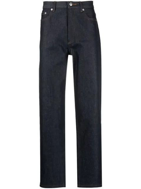 A.P.C. Martin mid-rise straight-leg jeans Blue COZZIH09121