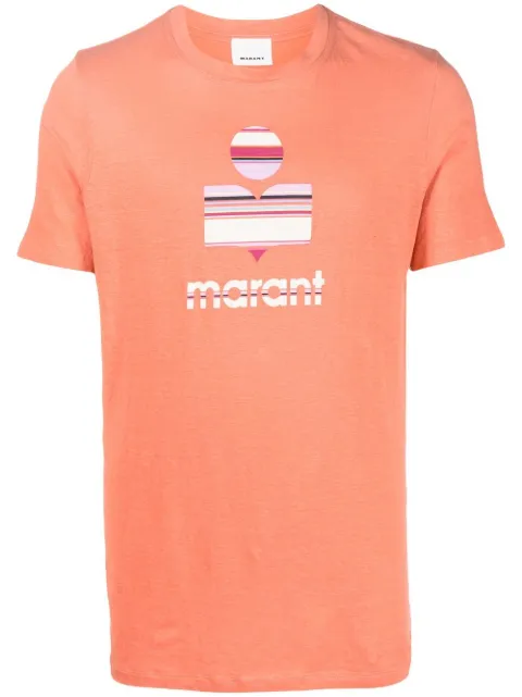 MARANT Karman T-shirt Orange TS0045HAA1N54H