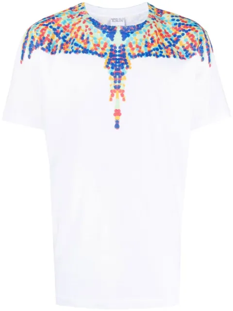 COUNTY OF MILAN Wings short-sleeve T-shirt White CMAA018S23JER0040130