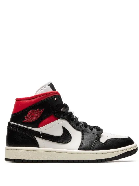Jordan Air Jordan 1 Mid "Black/Gym Red/Sail" sneakers Black BQ6472