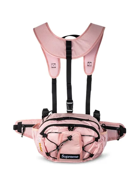 Supreme harness waist bag Pink SU12390
