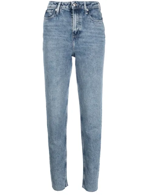 Tommy Hilfiger Gramercy high-rise tapered jeans Blue WW0WW37156