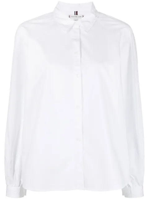 Tommy Hilfiger raglan cotton shirt White WW0WW37127