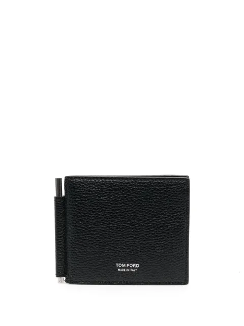 TOM FORD bi-fold leather cardholder Black Y0231LCL158S
