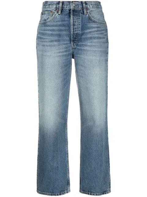 RE/DONE 90s Low Slung denim jeans Blue 14103W90LSCR