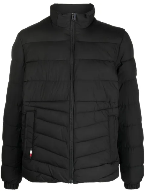 Tommy Hilfiger zip-up quilted jacket Black MW0MW29011