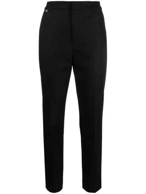Lauren Ralph Lauren cropped tailored-cut trousers Black 200811955001