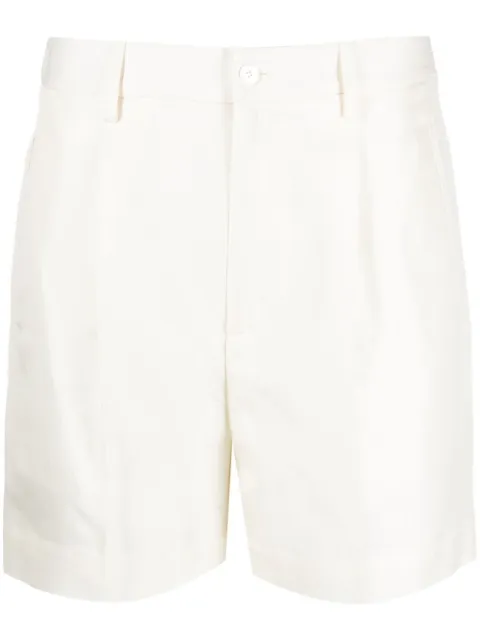 Ralph Lauren Collection high-rise gathered shorts White 290904948002