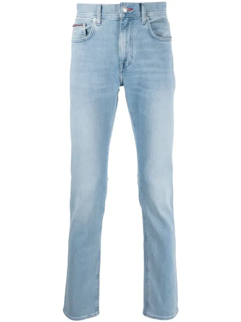 Tommy Hilfiger Bleecker low-rise slim-fit trousers Blue MW0MW31095