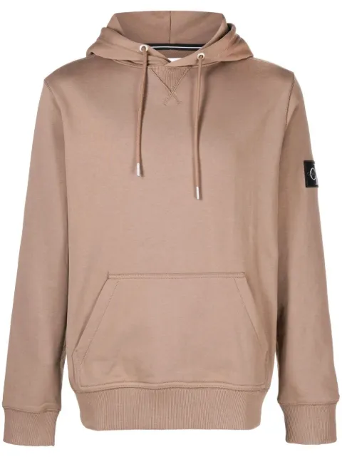 Calvin Klein Jeans heavyweight cotton hoodie Brown J30J314036