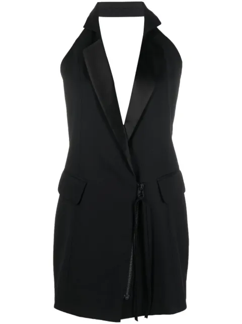 GAUGE81 halterneck mini dress Black 22325
