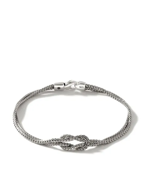 John Hardy Manah 1.8mm double-row bracelet Silver BU900776