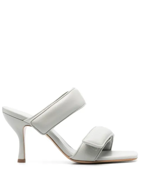 GIABORGHINI x Pernille Perni 100mm sandals Grey PERNI034121