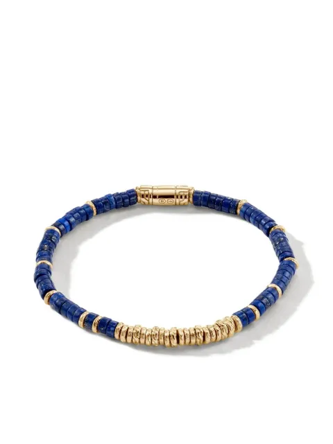 John Hardy 14kt yellow gold lapis lazuli bracelet Blue BUGGS900984LPZ