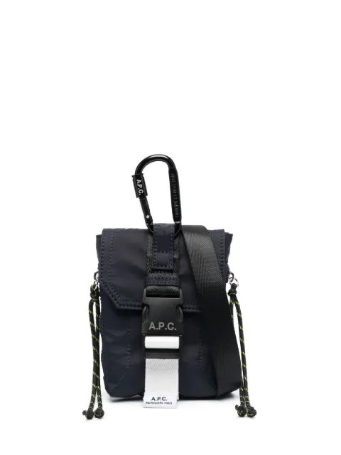 A.P.C. Trek messenger bag Blue PAAFHH61733