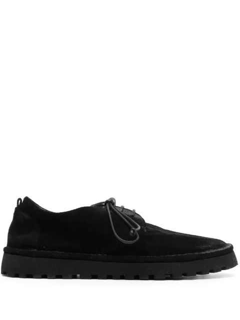 Marsèll Sancrispa Alta suede Derby shoes Black MWG112M