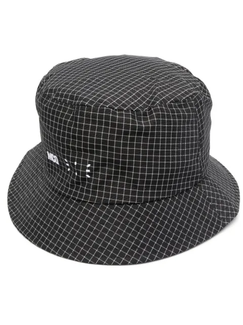 MCQ check-print bucket hat Black 699149RG105