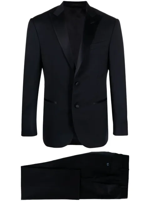 Corneliani single-breasted three-piece suit Blue 9189023198150