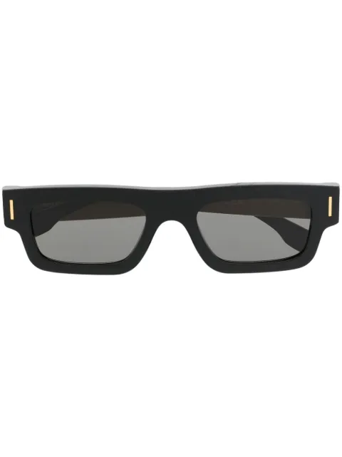 Retrosuperfuture tinted-lens square-frame sunglasses Black COLPO