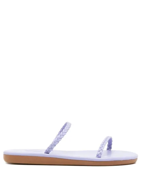Ancient Greek Sandals Aprilia braided-strap sandals Purple APRILIA
