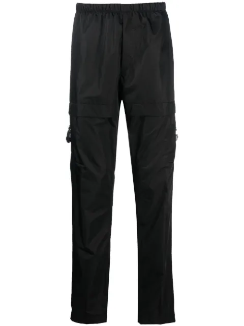 Givenchy 4G-buckle straight-leg cargo trousers Black BM515T13YT001